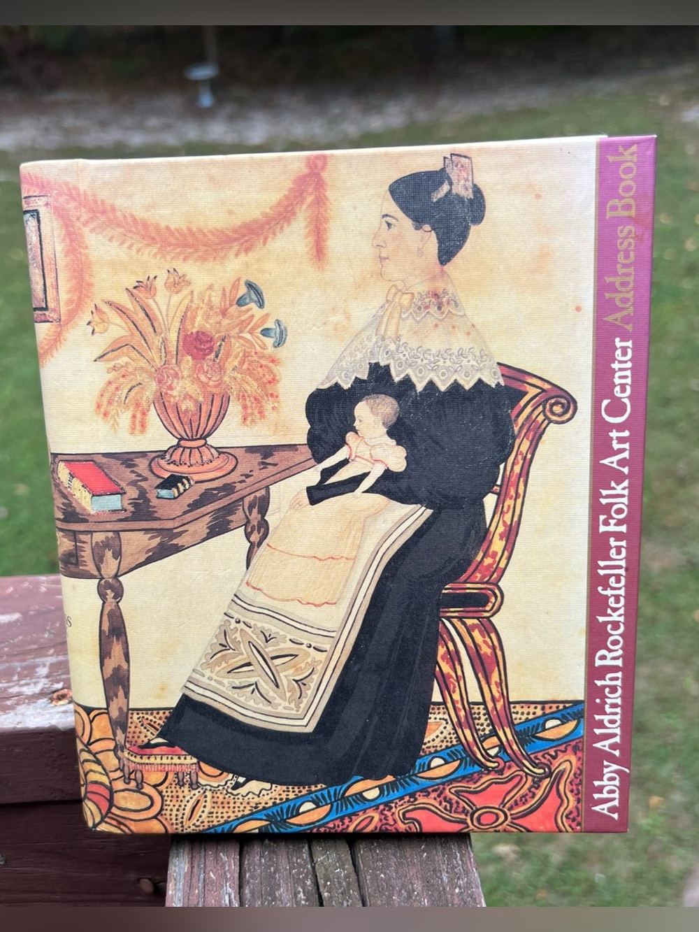 Abby Aldrich Rockefeller Folk Art Center Address Book Vintage 1984|80s Art Deco
